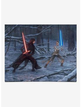 Star Wars The Duel Rey Vs. Ren Art Print, , hi-res