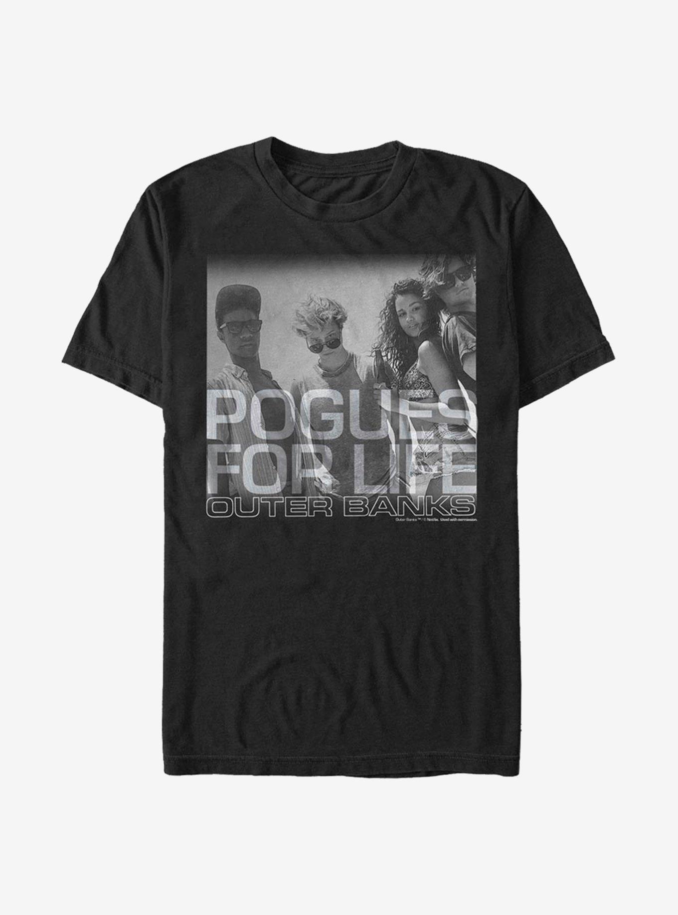 Outer Banks Pogues For Life T-Shirt, BLACK, hi-res