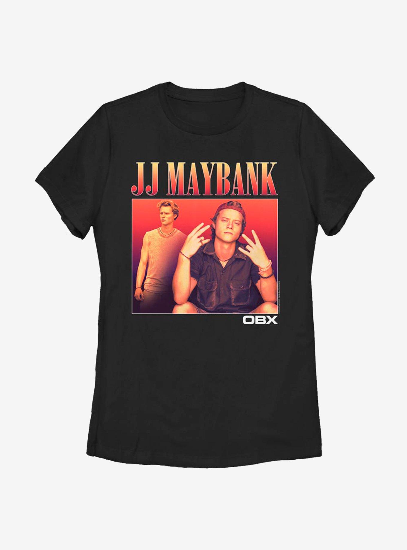 Outer Banks Jj Maybank Hero Womens T-Shirt, BLACK, hi-res