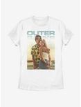 Outer Banks Poster Couple Womens T-Shirt, WHITE, hi-res