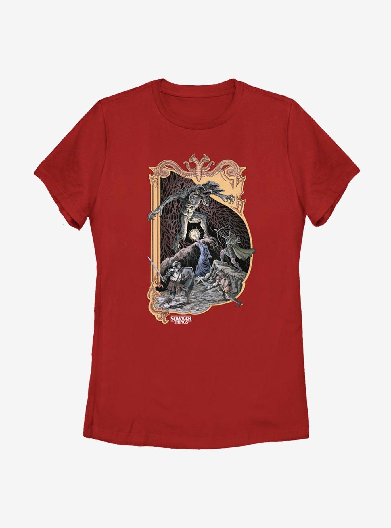 Stranger Things Stranger DND Womens T-Shirt, , hi-res