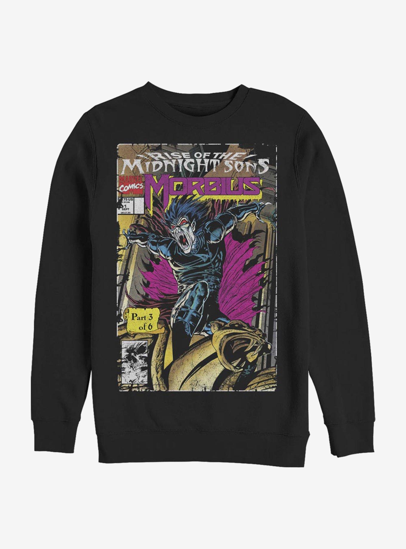 Marvel Morbius Comic Cover Sweatshirt, , hi-res