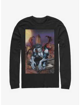Marvel Morbius Cover Of The Vampire Long-Sleeve T-Shirt, , hi-res