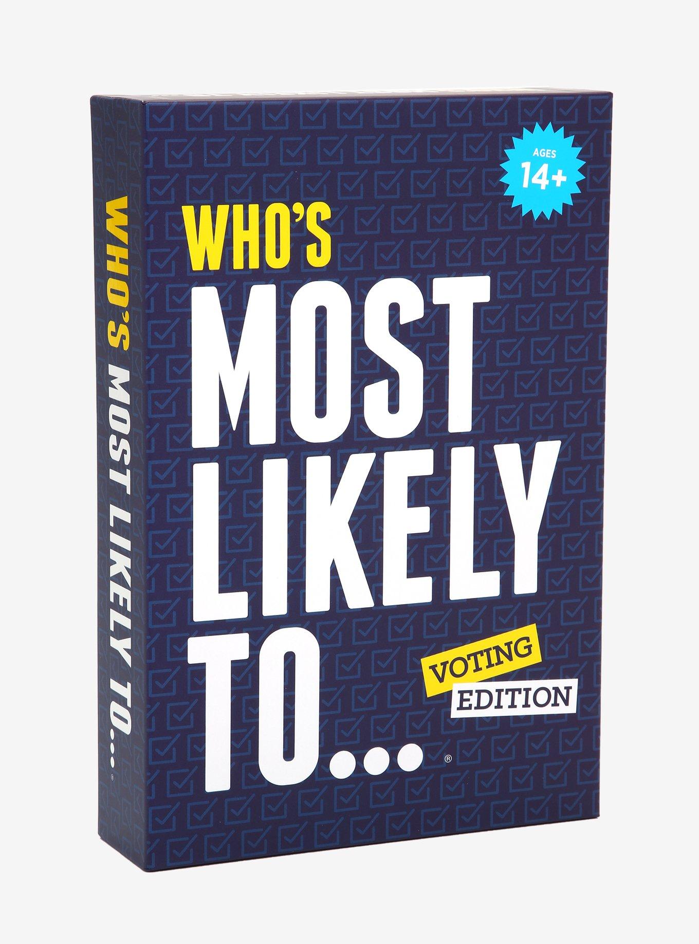 Who's Most Likely To... Voting Edition Party Game, , hi-res