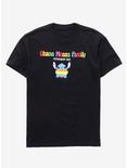 Disney Pride Lilo & Stitch Ohana Means Family Rainbow T-Shirt - BoxLunch Exclusive, BLACK, hi-res