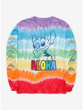 Disney Pride Lilo & Stitch Aloha Tie-Dye Long Sleeve T-Shirt - BoxLunch Exclusive, MULTI, hi-res