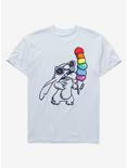 Disney Pride Lilo & Stitch Rainbow Ice Cream T-Shirt - BoxLunch Exclusive, MULTI, hi-res