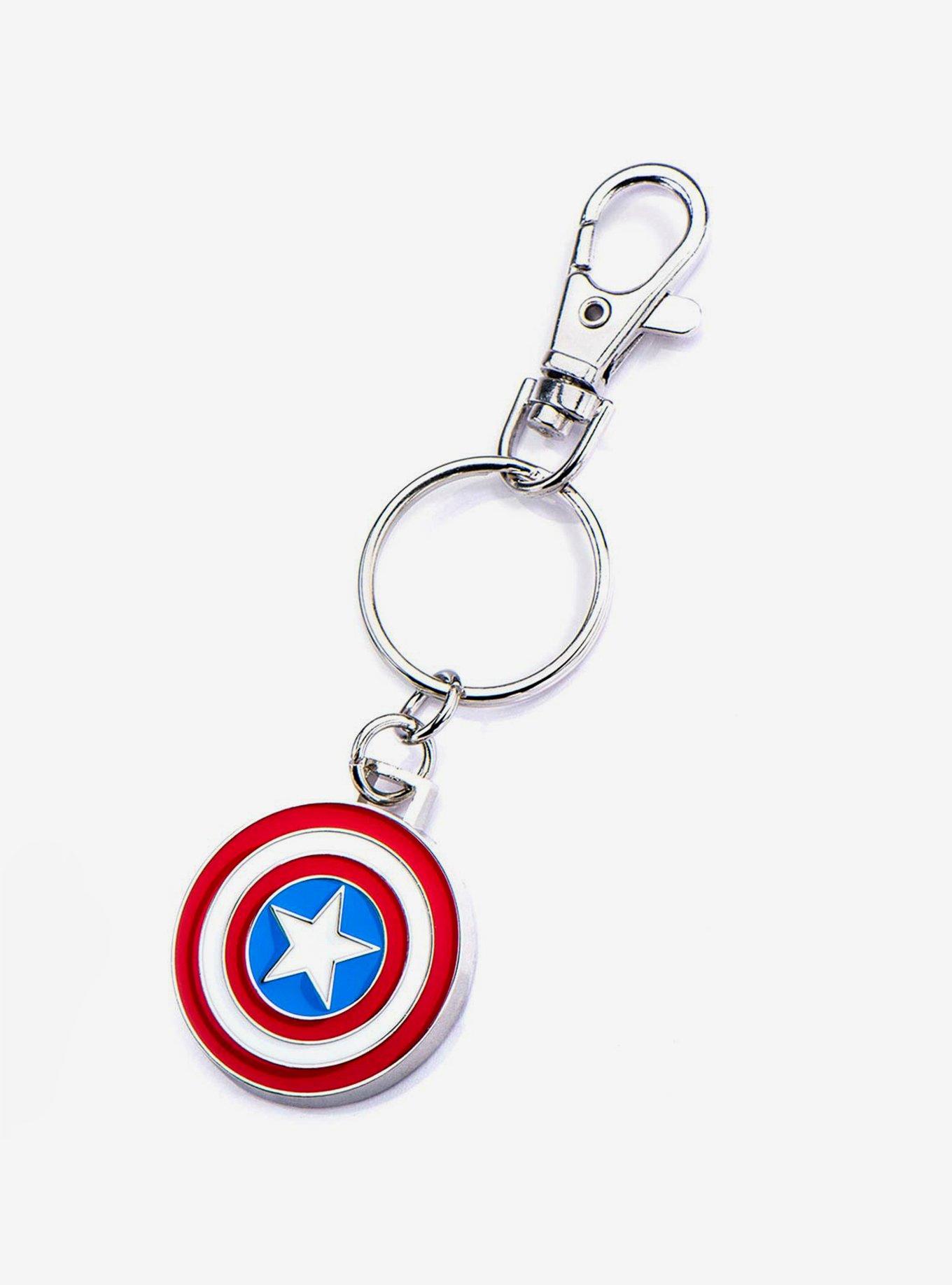 Marvel Captain America Shield Key Chain, , hi-res