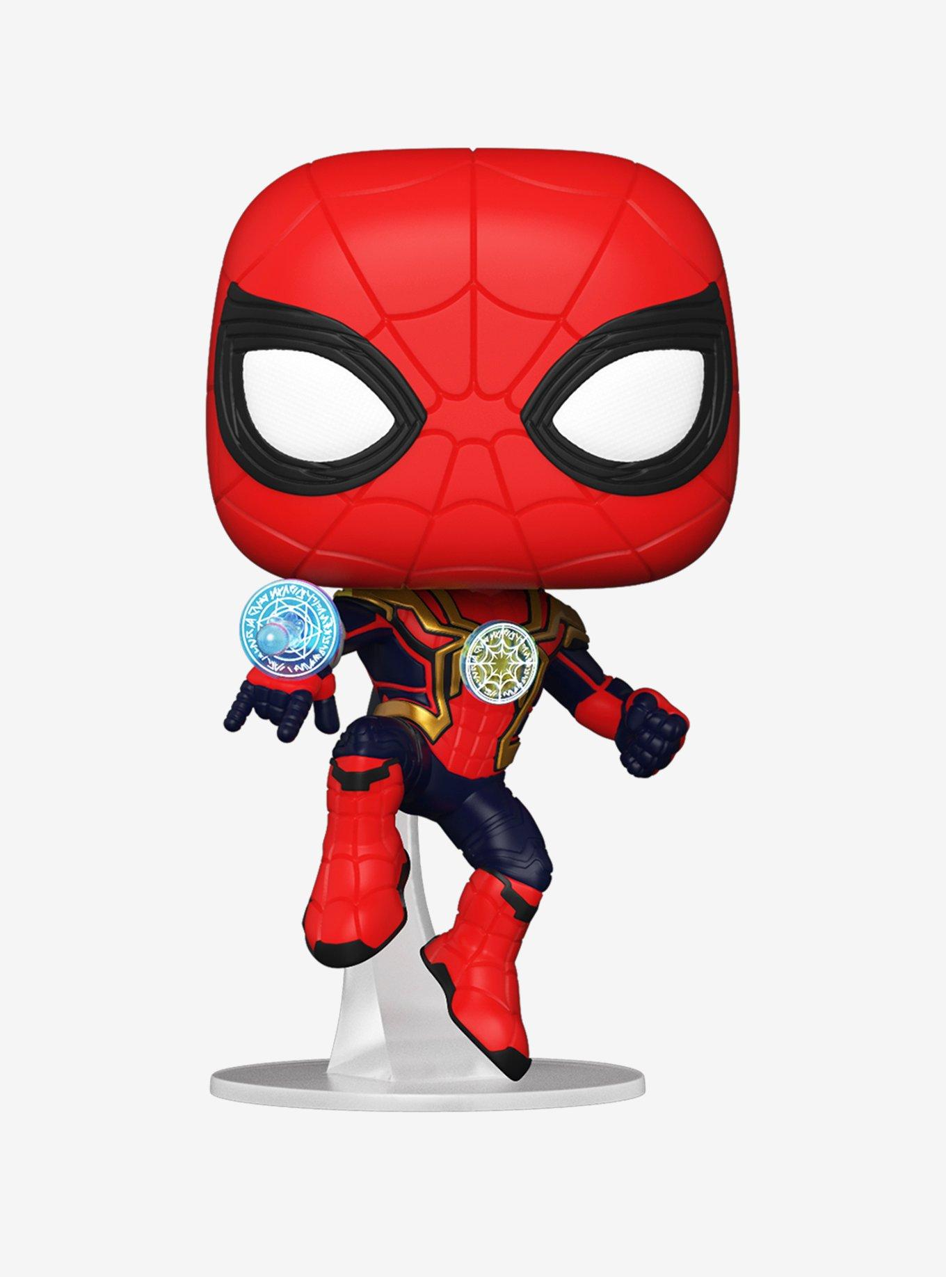 Funko Pop! Spider-Man No Way Home Spider-Man Integrated Suit Vinyl Bobble-Head, , hi-res