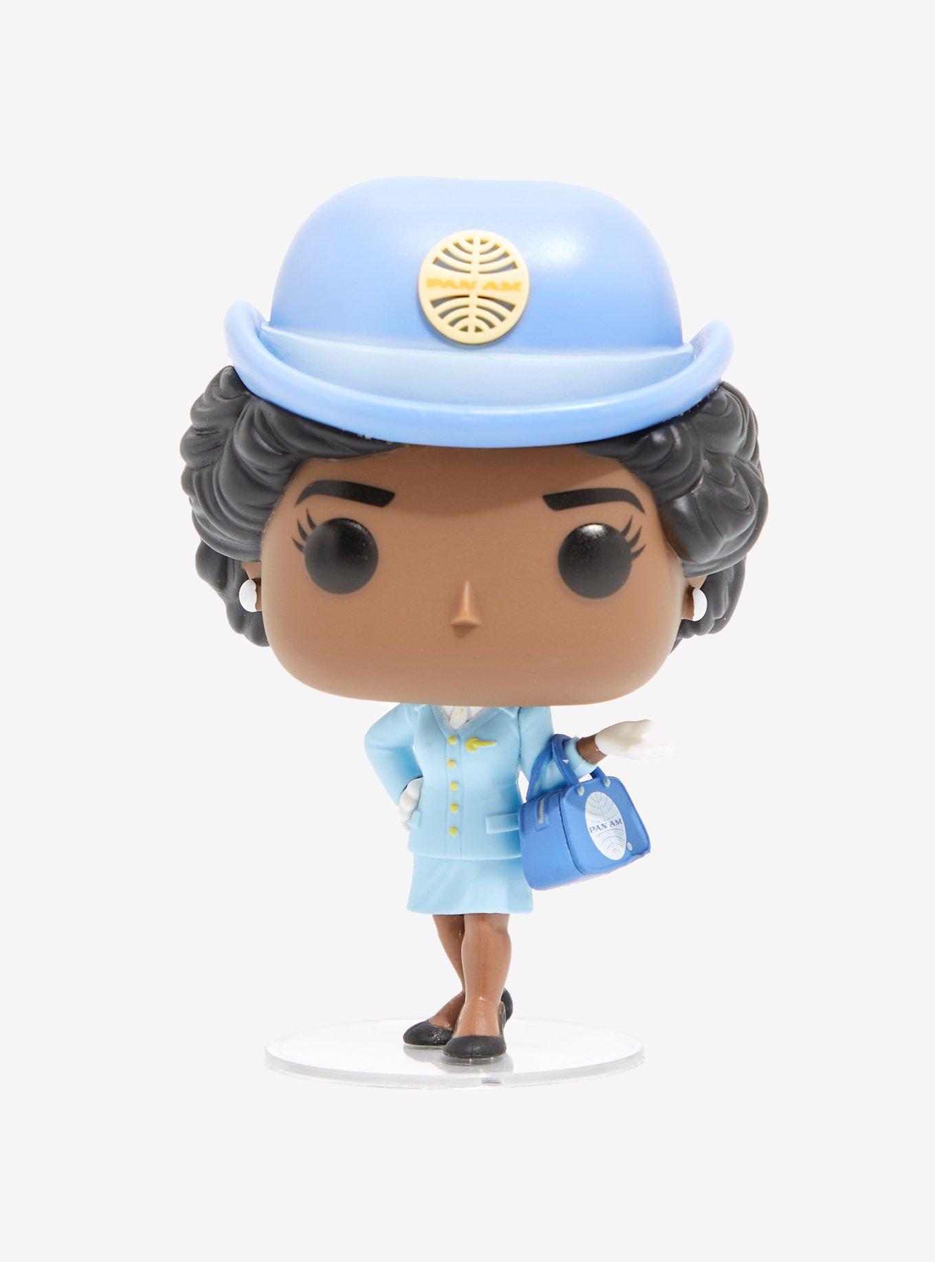 Funko Pop! Ad Icons Pan Am Stewardess with Blue Bag Vinyl Figure, , hi-res