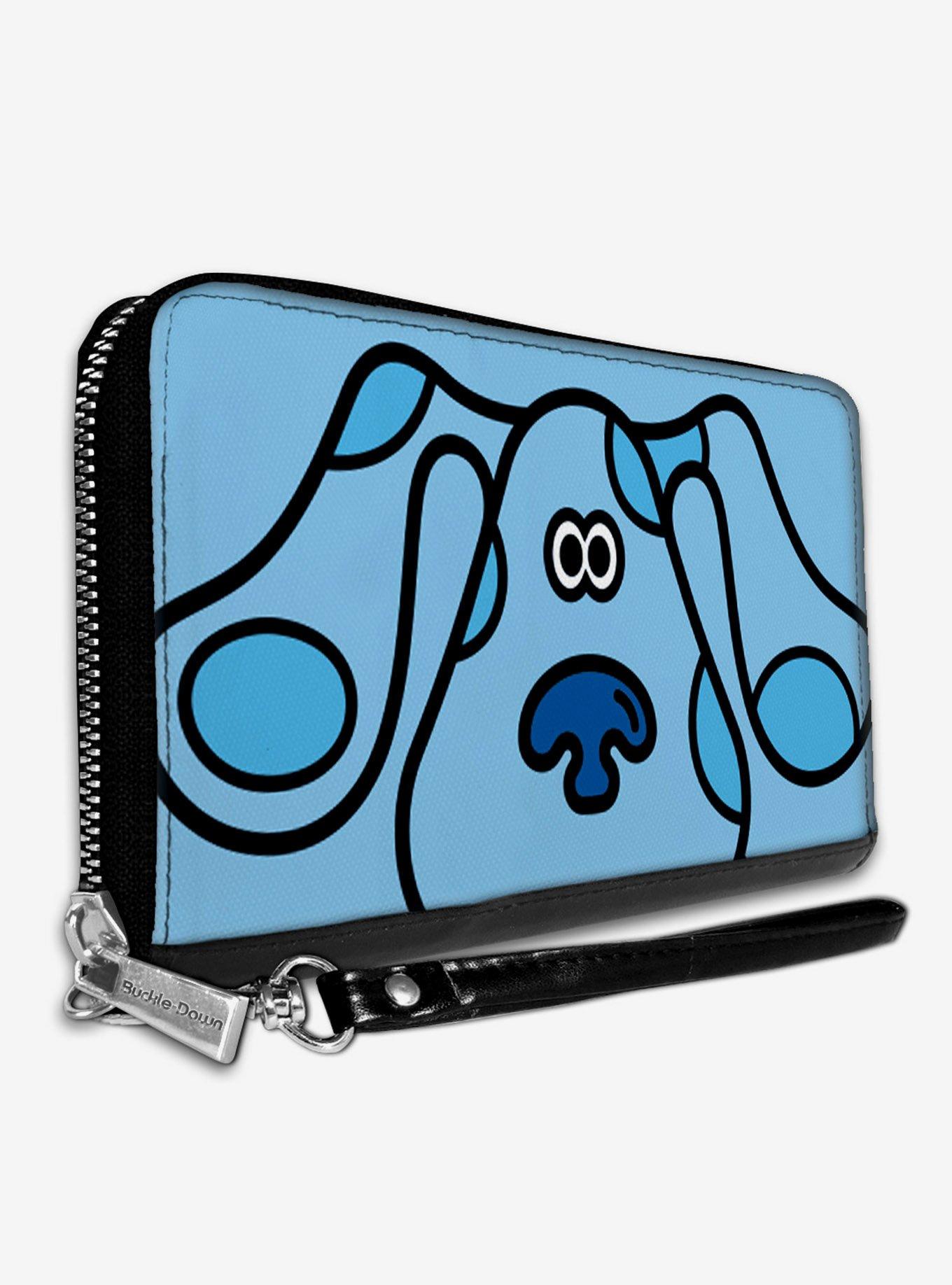 Nickelodeon Blue's Clues Blue Face Zip Around Wallet, , hi-res