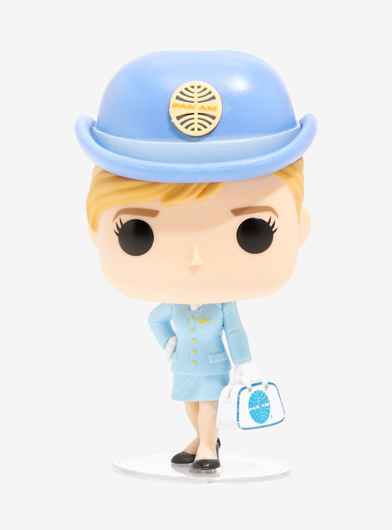 Funko Pop! Ad Icons Pan Am Stewardess with White Bag Vinyl Figure, , hi-res