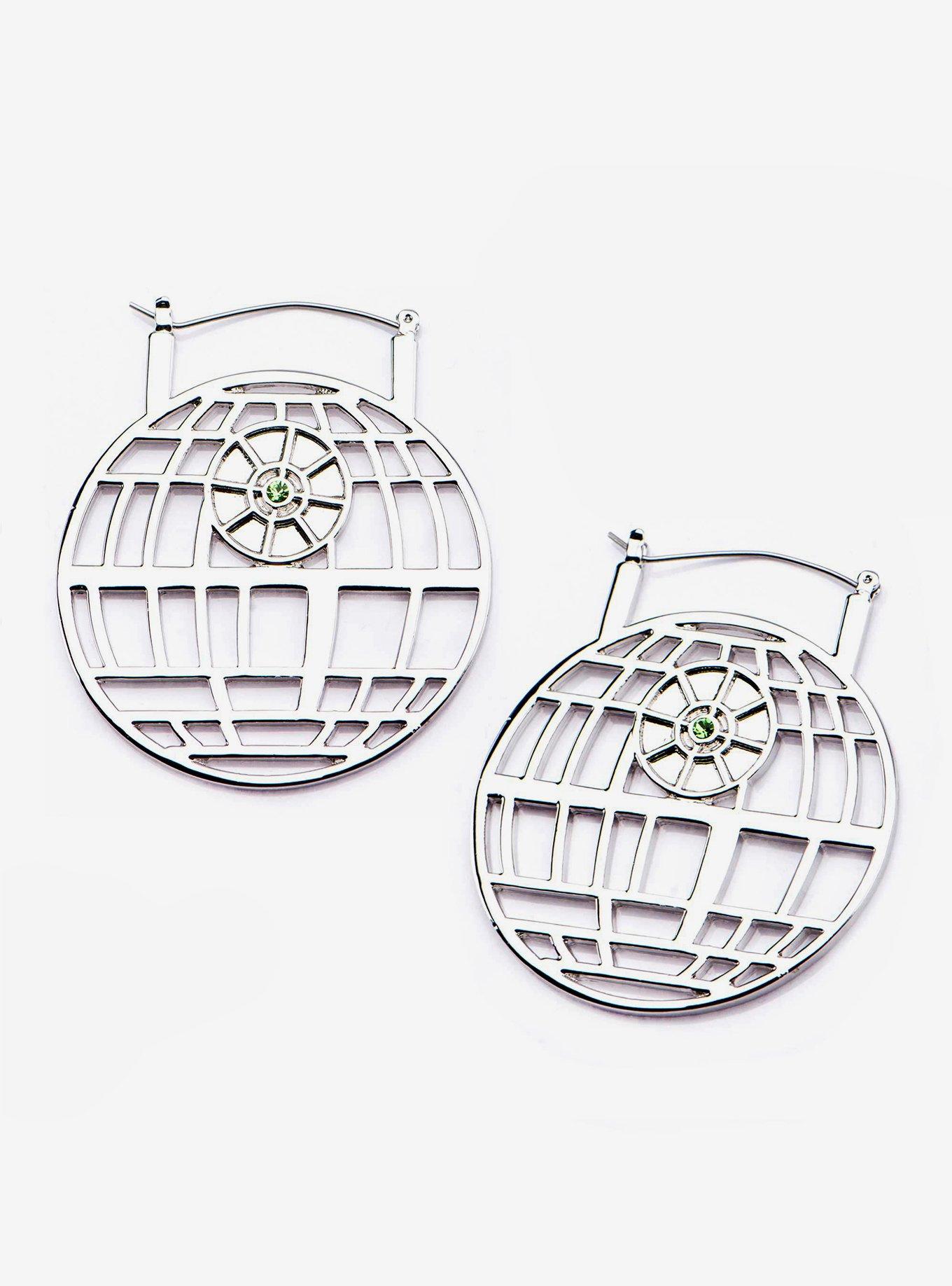 Star Wars Death Star Hanger Earrings, , hi-res