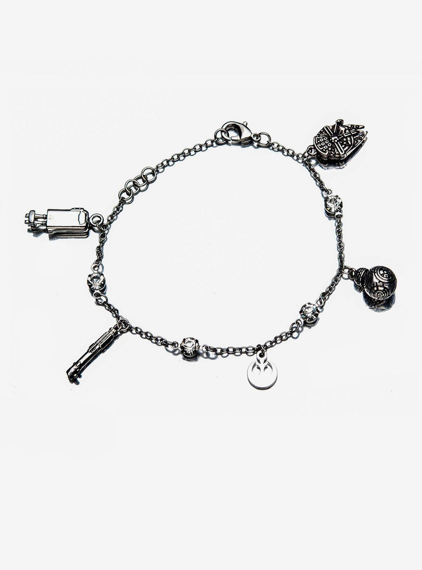 Star Wars: The Last Jedi Rey Charm Bracelet, , hi-res