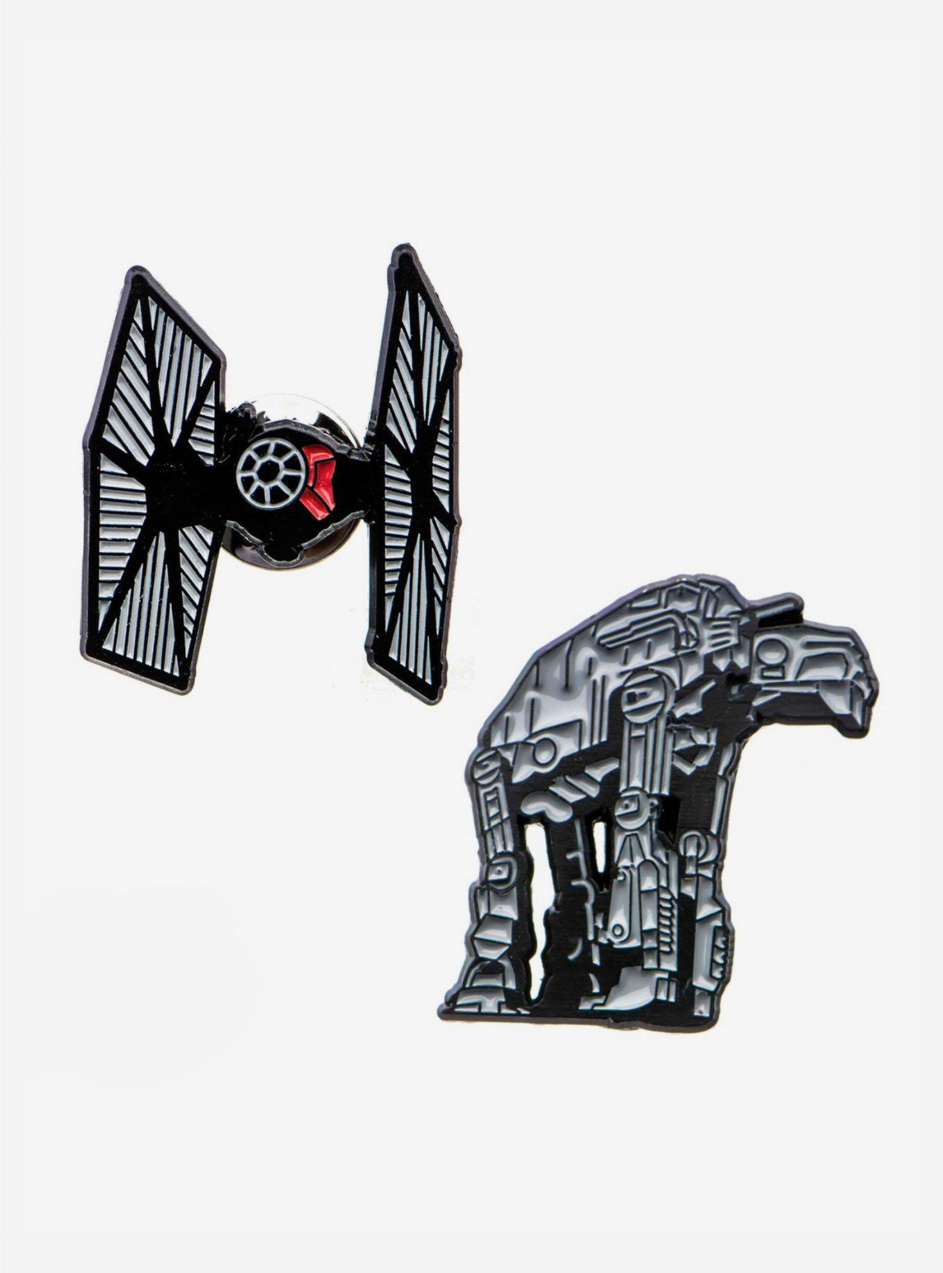 Star Wars: The Last Jedi AT-M6 & Tie Fighter Pin Set, , hi-res