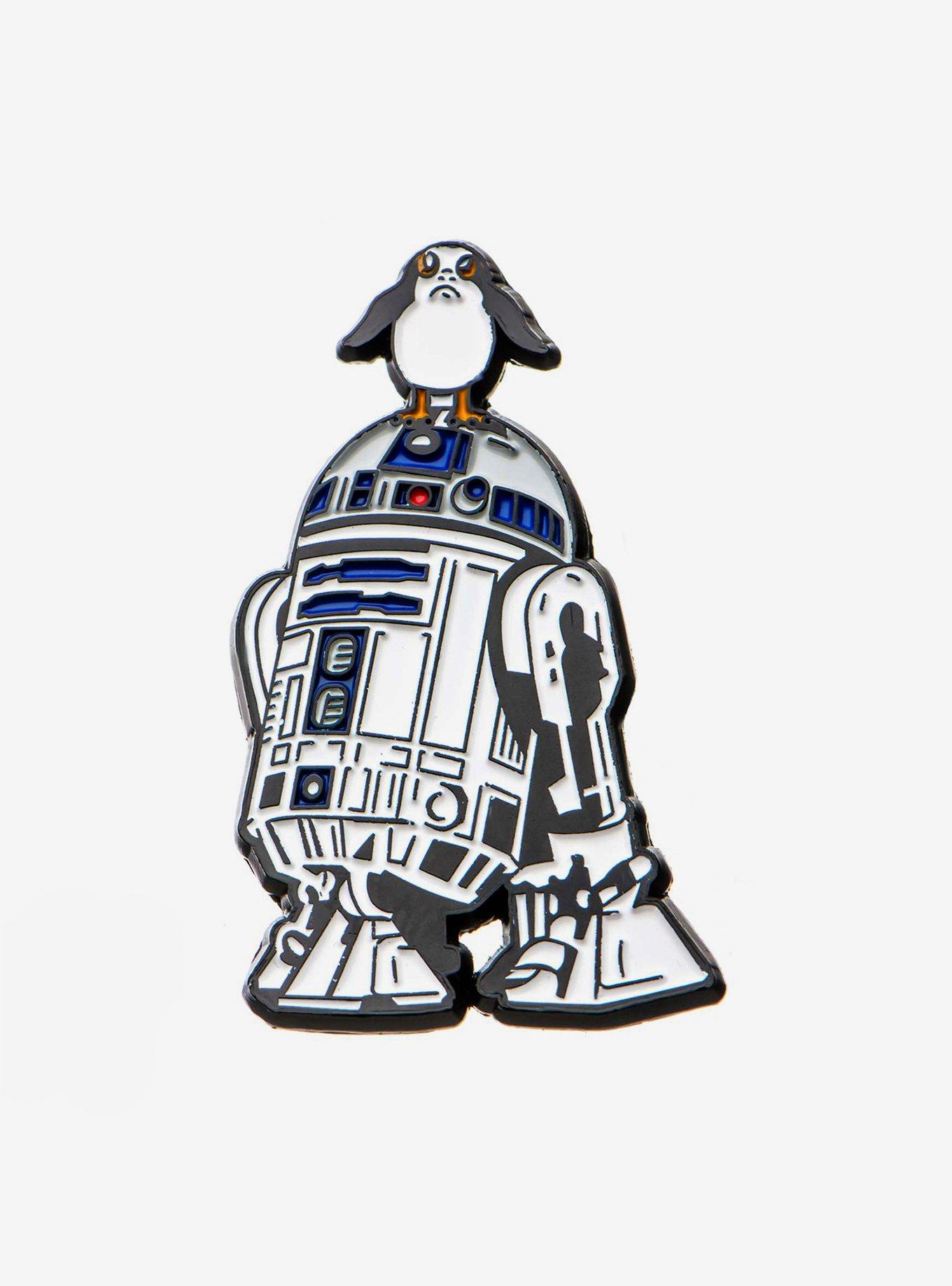Star Wars: The Last Jedi R2-D2 Porg Pin, , hi-res