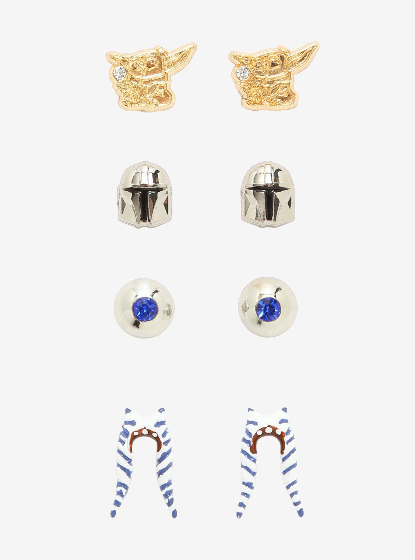 Star Wars The Mandalorian Earring Set, , hi-res