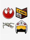 Star Wars Rebel Alliance X-Wing Fighter Enamel Pin Set, , hi-res
