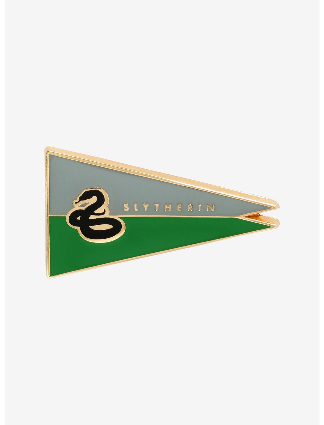 Loungefly Harry Potter Slytherin Pennant Flag Enamel Pin - BoxLunch Exclusive, , hi-res