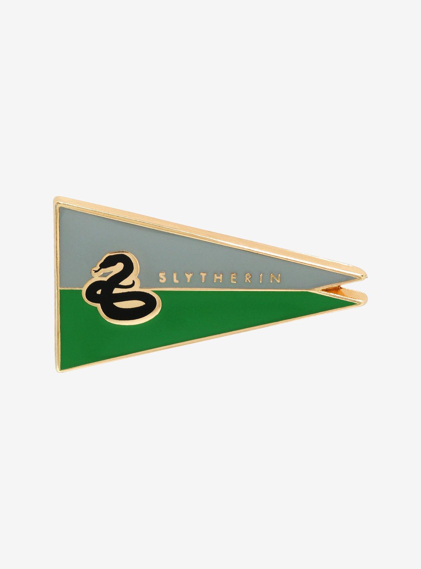 Loungefly Harry Potter Slytherin Pennant Flag Enamel Pin - BoxLunch Exclusive, , hi-res