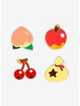 Nintendo Animal Crossing Fruit Enamel Pin Set - BoxLunch Exclusive, , hi-res