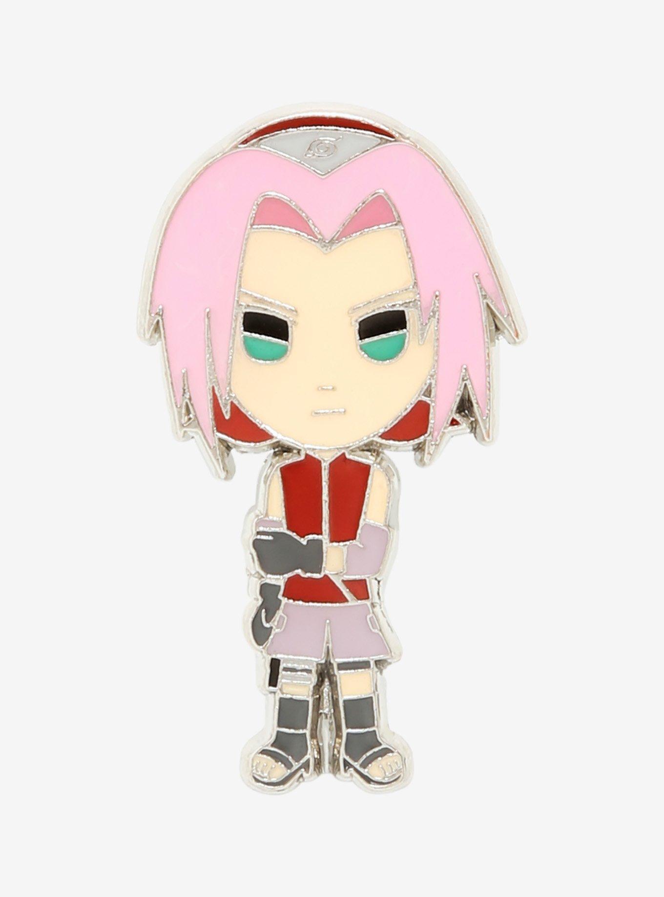 tokidoki x Naruto Shippuden Sakura Enamel Pin - BoxLunch Exclusive, , hi-res