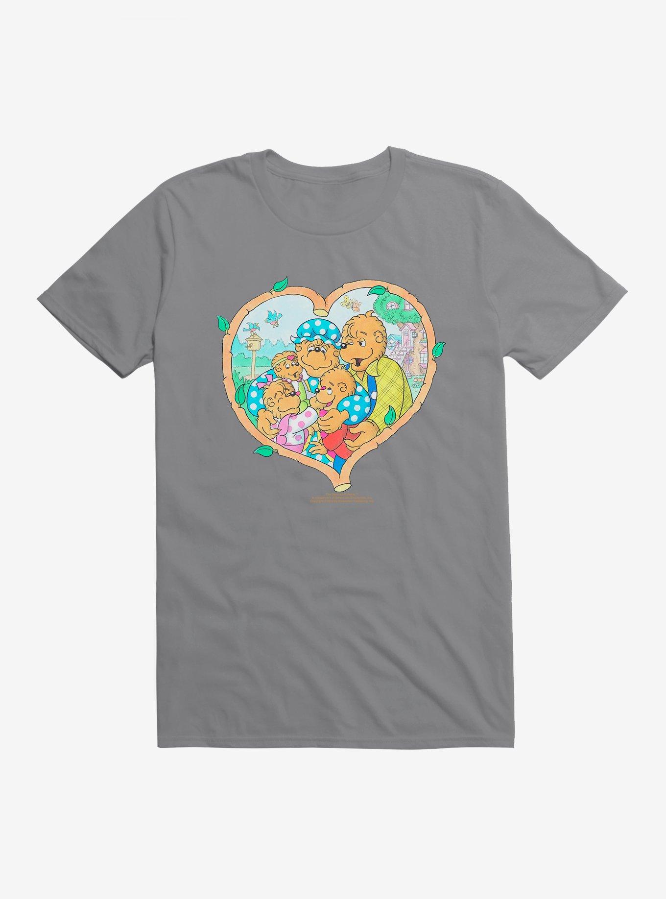 Berenstain Bears Family Bear Hug T-Shirt, STORM GREY, hi-res