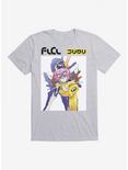 FLCL Haruko Scooter T-Shirt, HEATHER GREY, hi-res