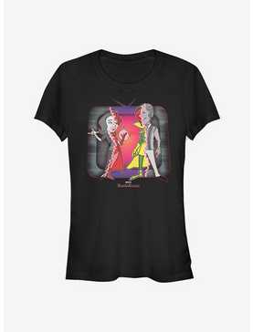 Marvel WandaVision Retro Television Cartoon Costume Girls T-Shirt, , hi-res