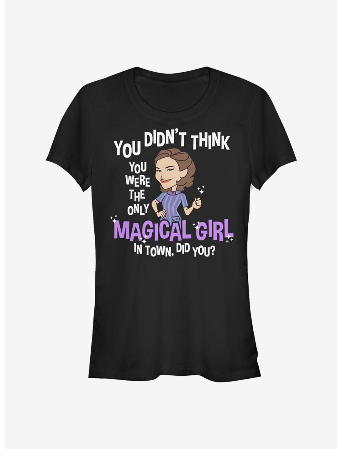 Marvel WandaVision Magical Girl Agatha Girls T-Shirt, BLACK, hi-res
