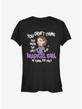 Marvel WandaVision Magical Girl Agatha Girls T-Shirt, BLACK, hi-res