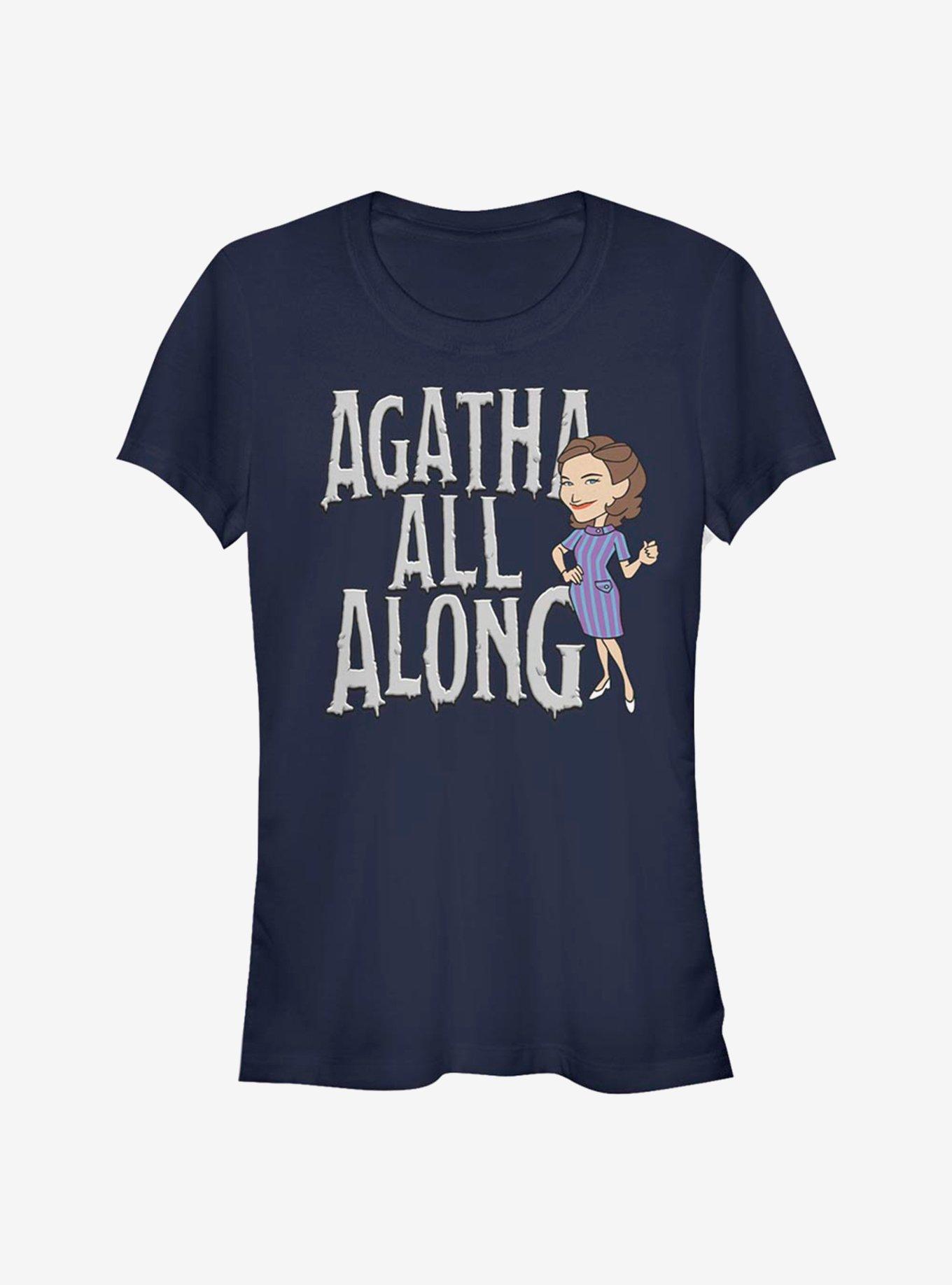 Marvel WandaVision Agatha All Along Girls T-Shirt, NAVY, hi-res