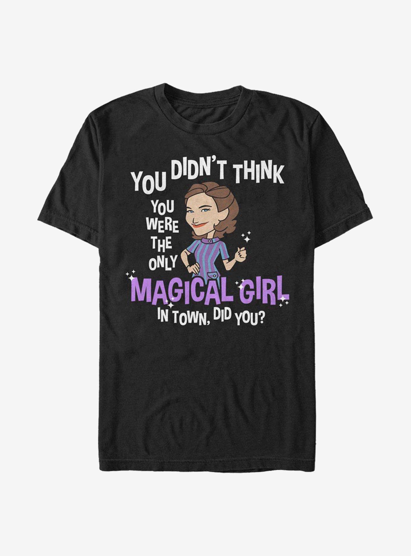 Marvel WandaVision Magical Girl Agatha T-Shirt, BLACK, hi-res