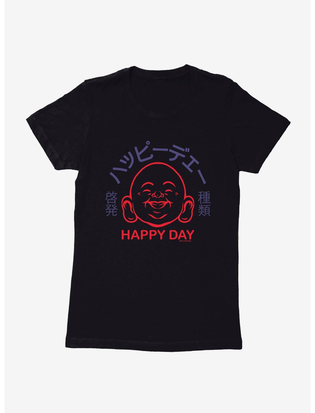 Bitty Buda Happy Day Logo Womens T-Shirt, , hi-res