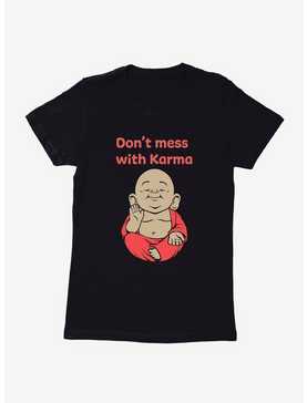 Bitty Buda Karma Logo Womens T-Shirt, , hi-res