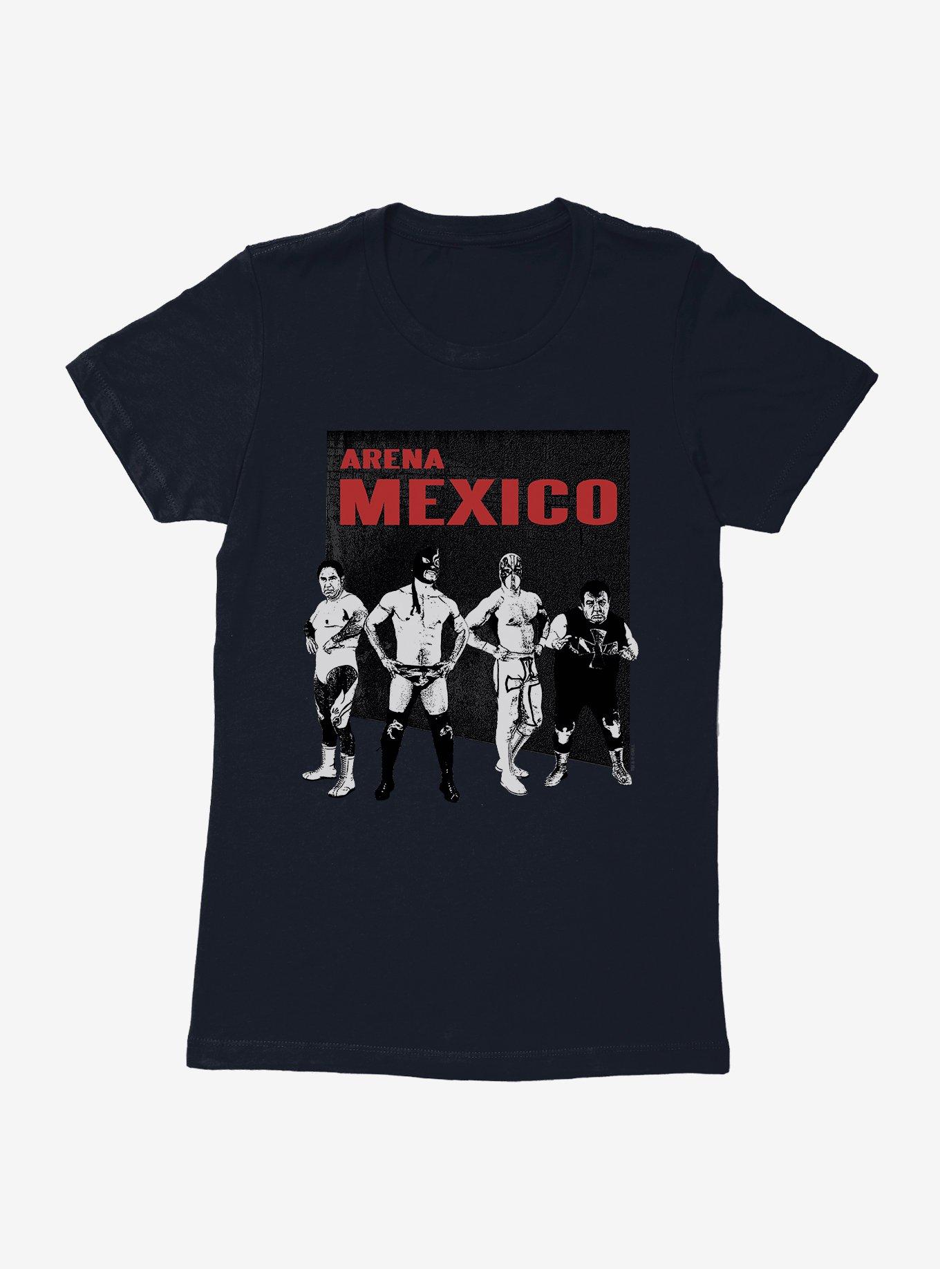 CMLL Lucha Libre Arena Mexico Luchadores Womens T-Shirt