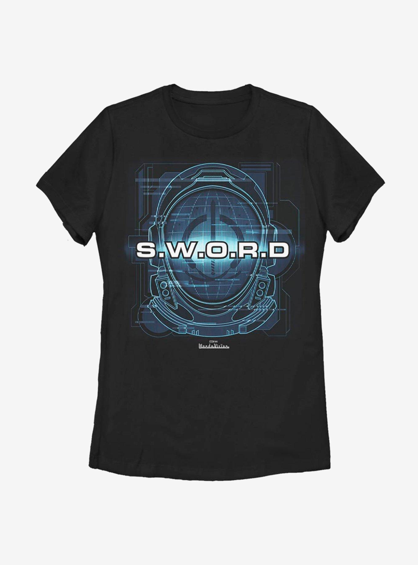Marvel WandaVision S.W.O.R.D At Work Womens T-Shirt, , hi-res