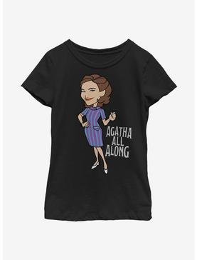 Marvel WandaVision Agatha All Along Youth Girls T-Shirt, , hi-res