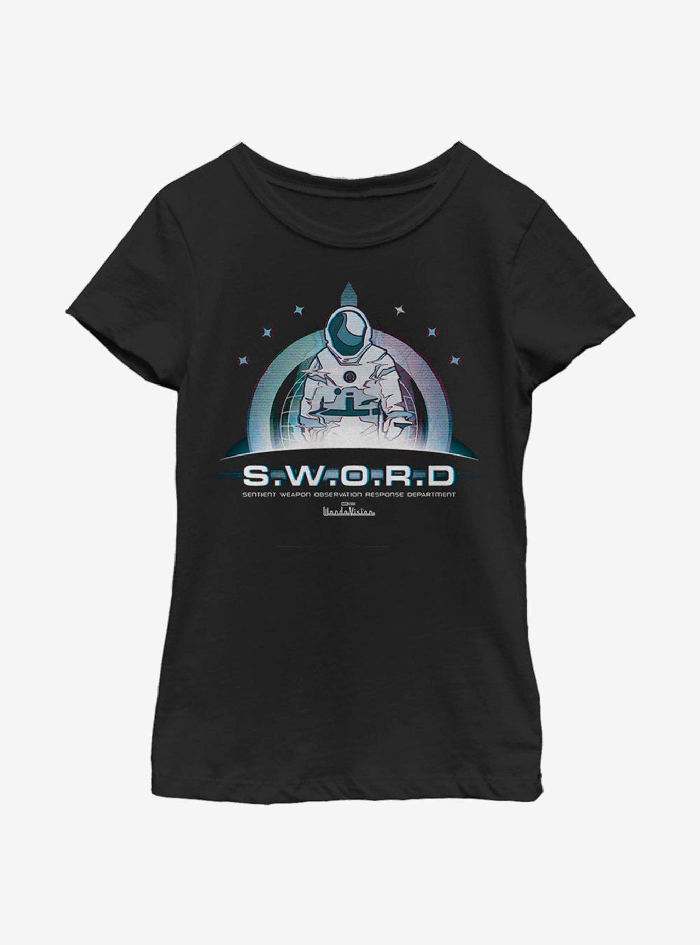 Marvel WandaVision S.W.O.R.D Mission Youth Girls T-Shirt, , hi-res