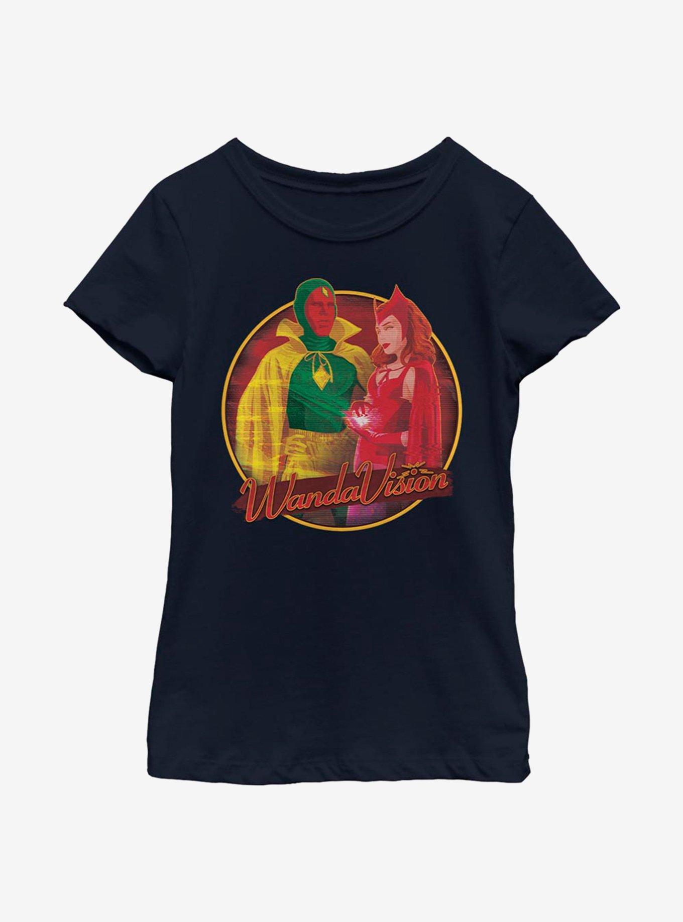 Marvel WandaVision Retro Television Costume Youth Girls T-Shirt, , hi-res