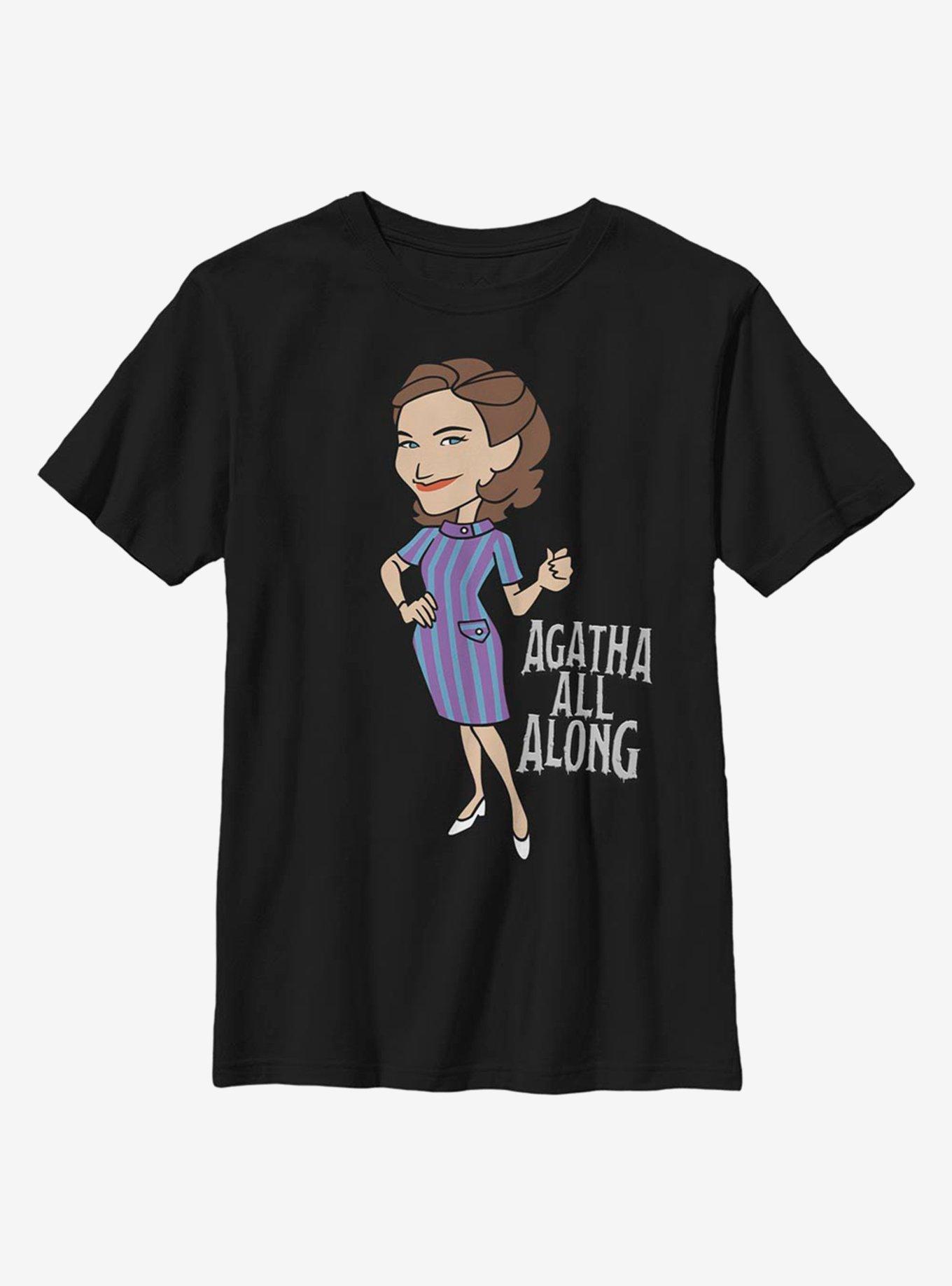 Marvel WandaVision Agatha All Along Youth T-Shirt, , hi-res