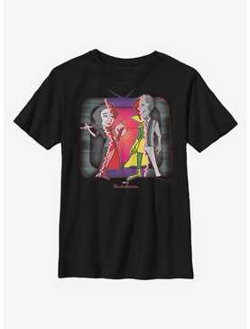 Marvel WandaVision Retro Television Costume Cartoon Youth T-Shirt, , hi-res