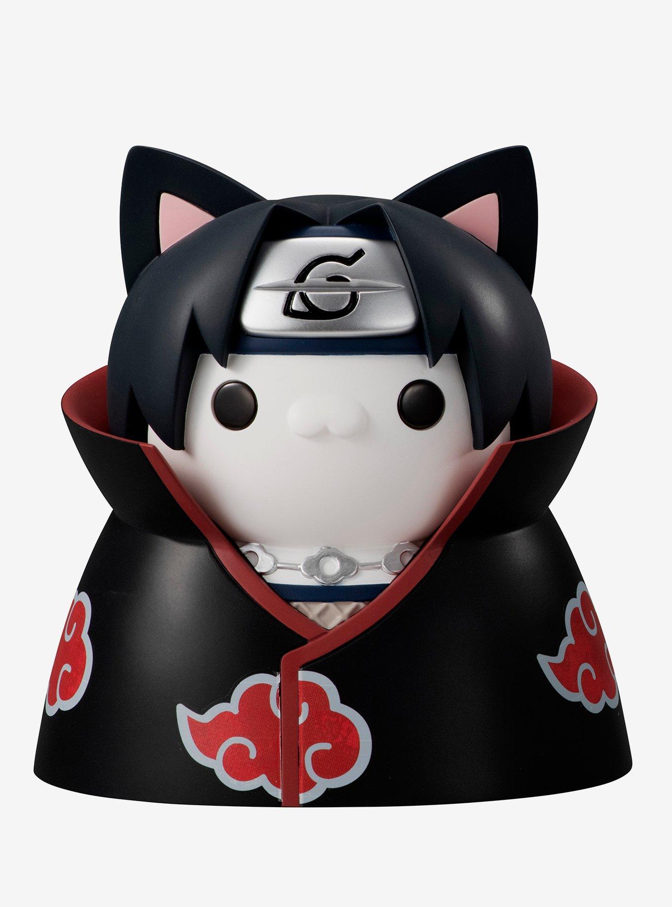 Megahouse Naruto Shippuden Nyanto! The Big Nyaruto Series Itachi Uchiha Figure, , hi-res