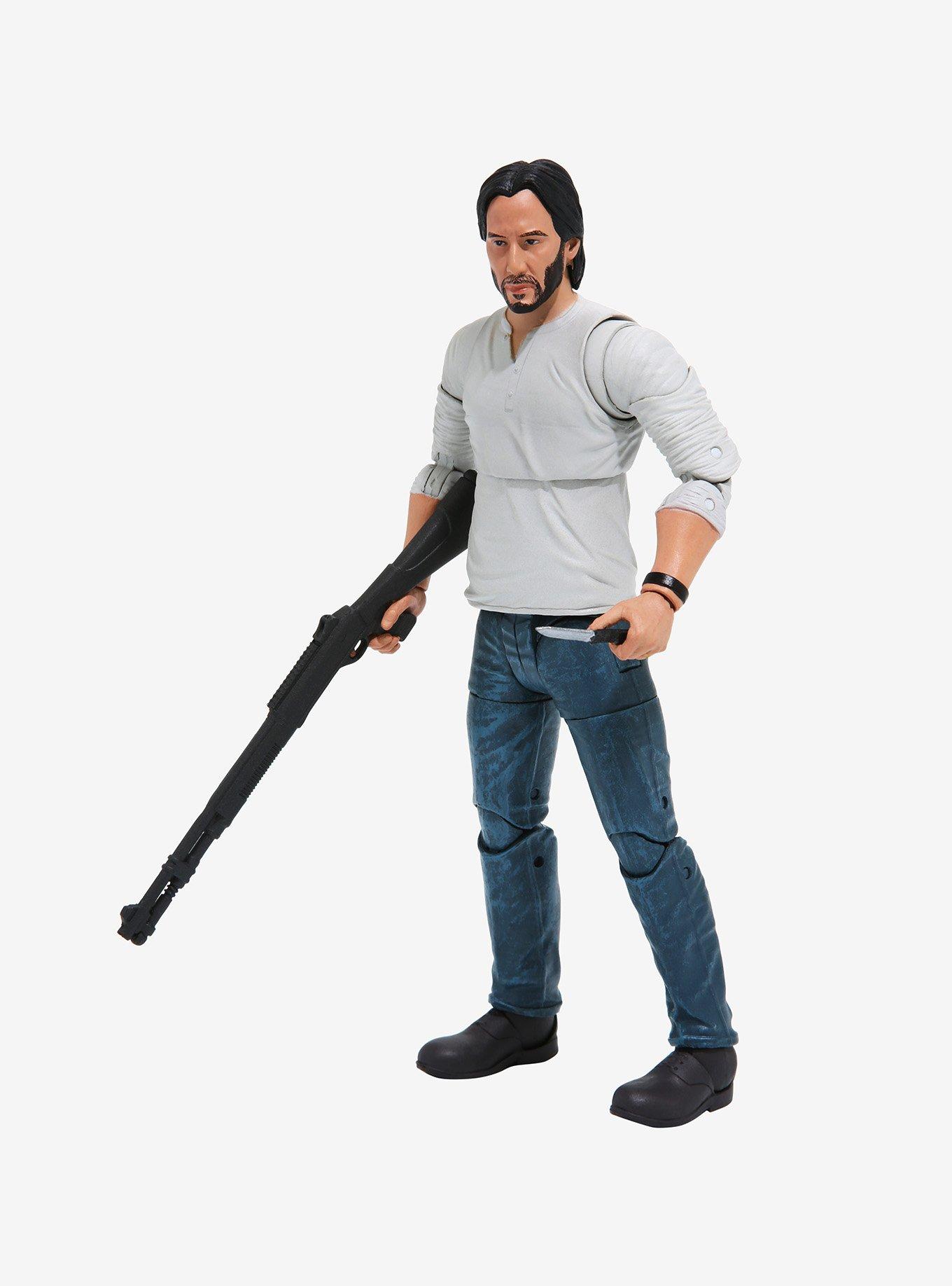 DIAMOND SELECT TOYS CASUAL JOHN WICK DELUXE ACTIONFIGUR 6" INCH Ca.21 cm 