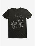 CupOfTherapy I Love You T-Shirt, , hi-res