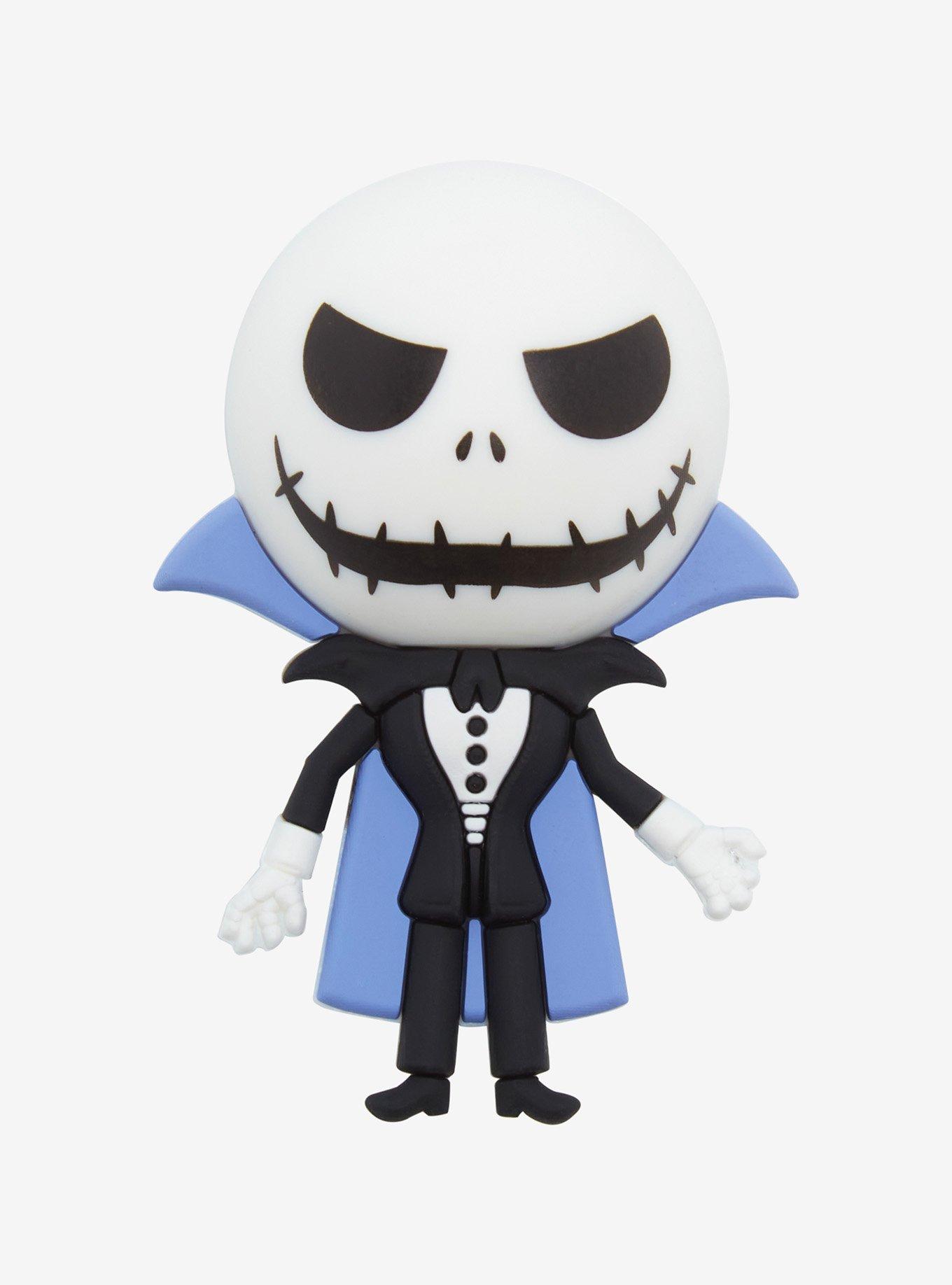 The Nightmare Before Christmas Jack Skellington Vampire Chibi Magnet, , hi-res