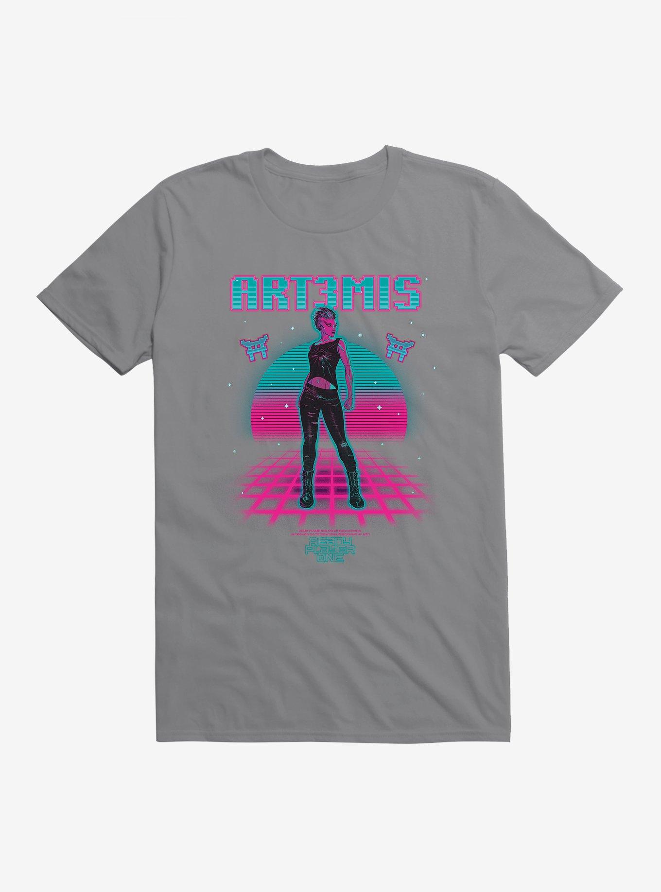 Plus Size Ready Player One Art3mis Retro T-Shirt, , hi-res