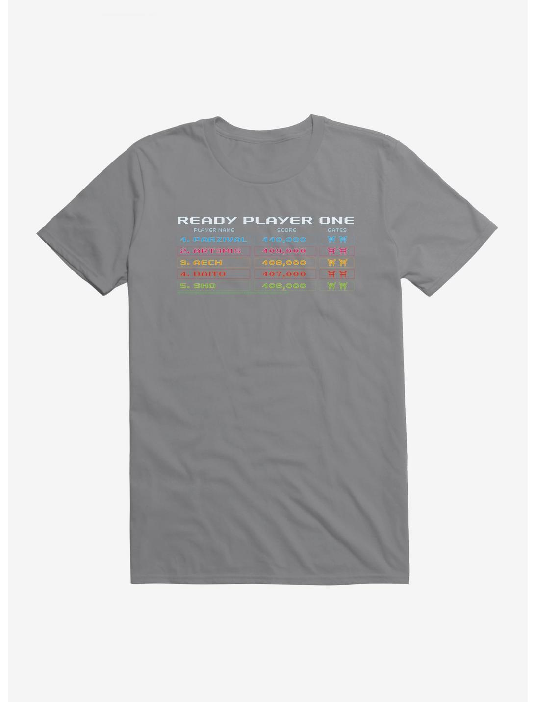Ready Player One Score Board T-Shirt, STORM GREY, hi-res