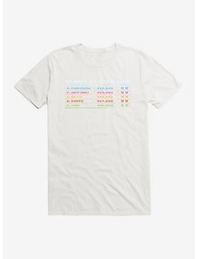 Ready Player One Score Board T-Shirt, WHITE, hi-res