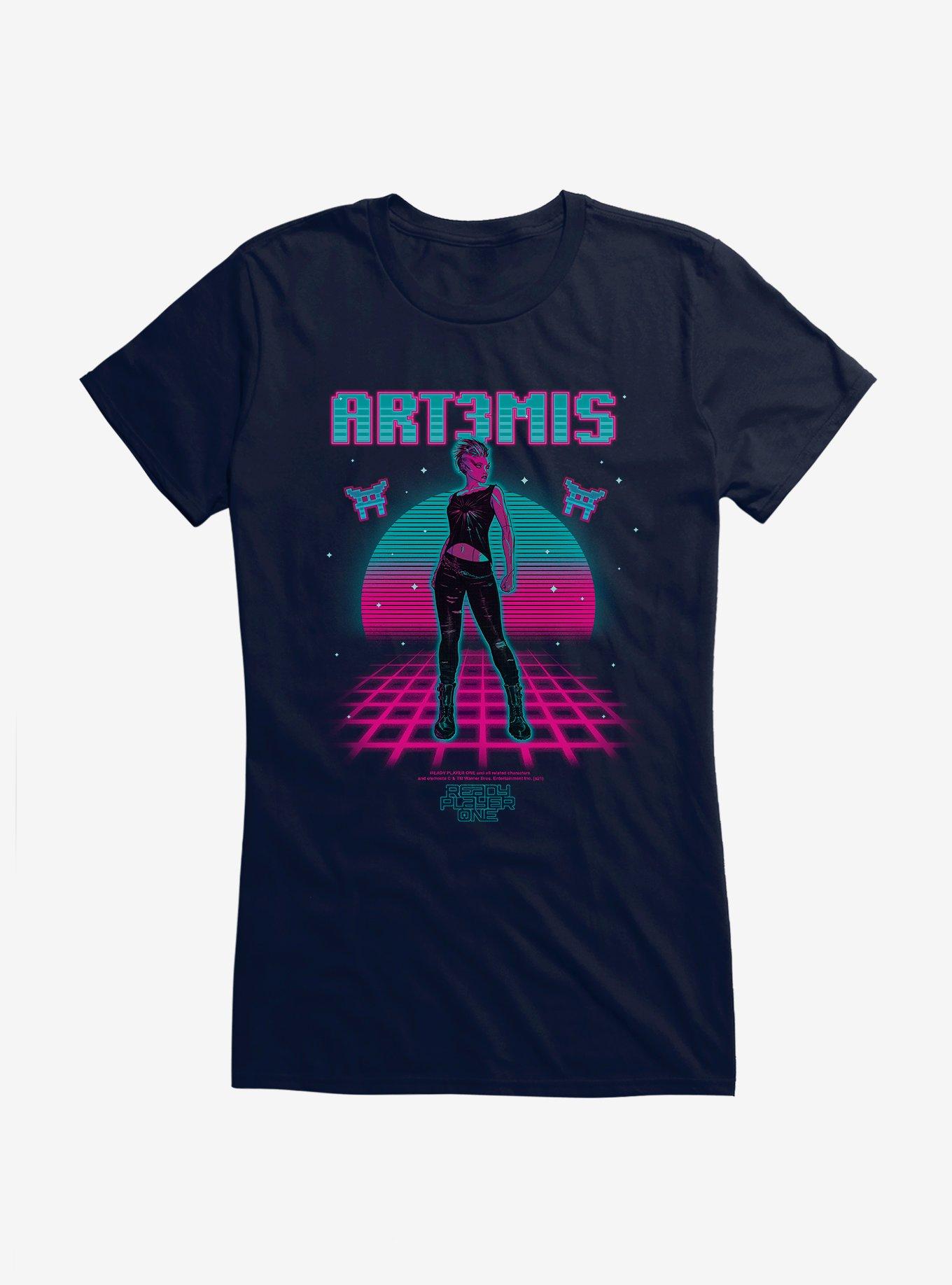 Plus Size Ready Player One Art3mis Retro Girls T-Shirt, , hi-res